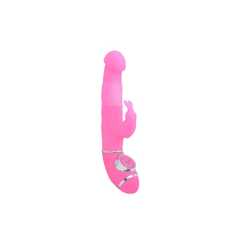 Vibrador doble Estimulación De Pilas Rabbit Purrfect Silicona 20956