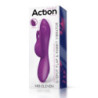 Vibrador Doble Estimulación Recargable Action Eleven