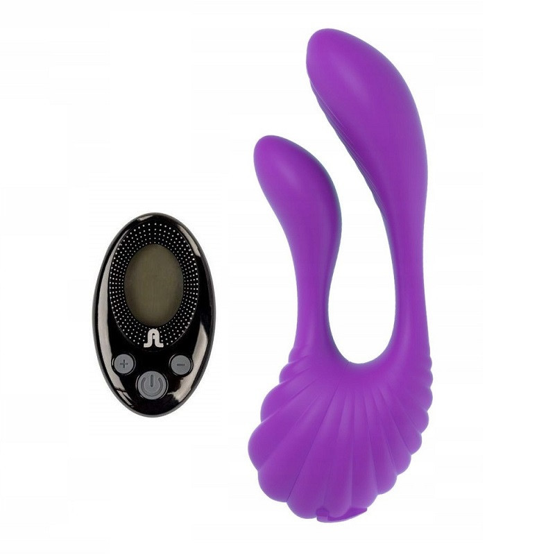 Vibrador Doble Estimulación Recargable Control Remoto Couples Secrets + Mini LRS Control