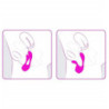 Vibrador Doble Estimulación Recargable Control Remoto Couples Secrets + Mini LRS Control