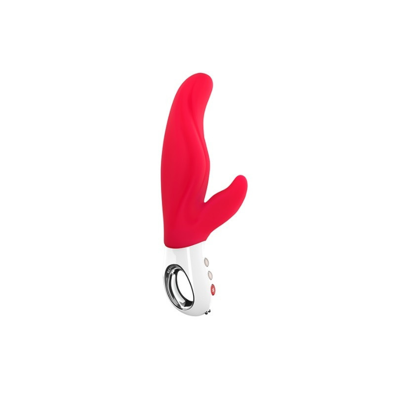 Vibrador Doble Estimulación Recargable Fun Factory Lady Bi CnC Rojo
