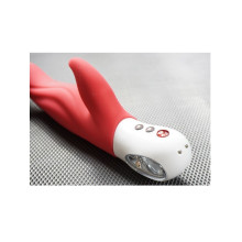 Vibrador Doble Estimulación Recargable Fun Factory Lady Bi CnC Rojo