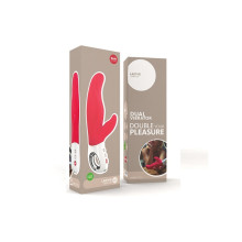 Vibrador Doble Estimulación Recargable Fun Factory Lady Bi CnC Rojo