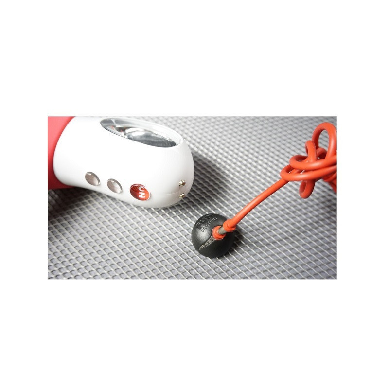 Vibrador Doble Estimulación Recargable Fun Factory Lady Bi CnC Rojo