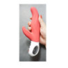Vibrador Doble Estimulación Recargable Fun Factory Lady Bi CnC Rojo