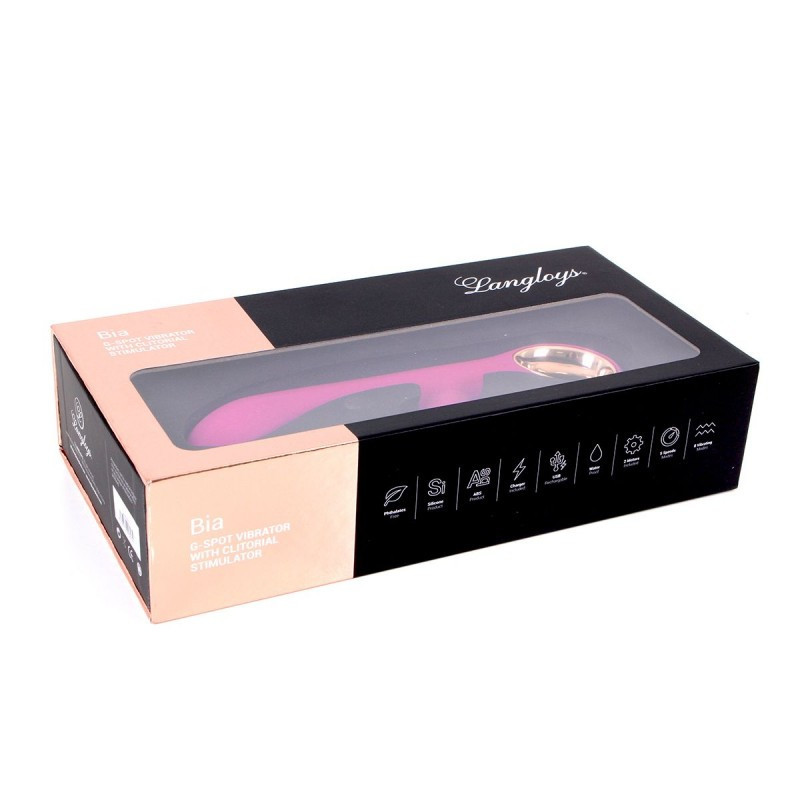 Vibrador Doble Estimulación Recargable G-Spot Rabbit Bia De Langloys