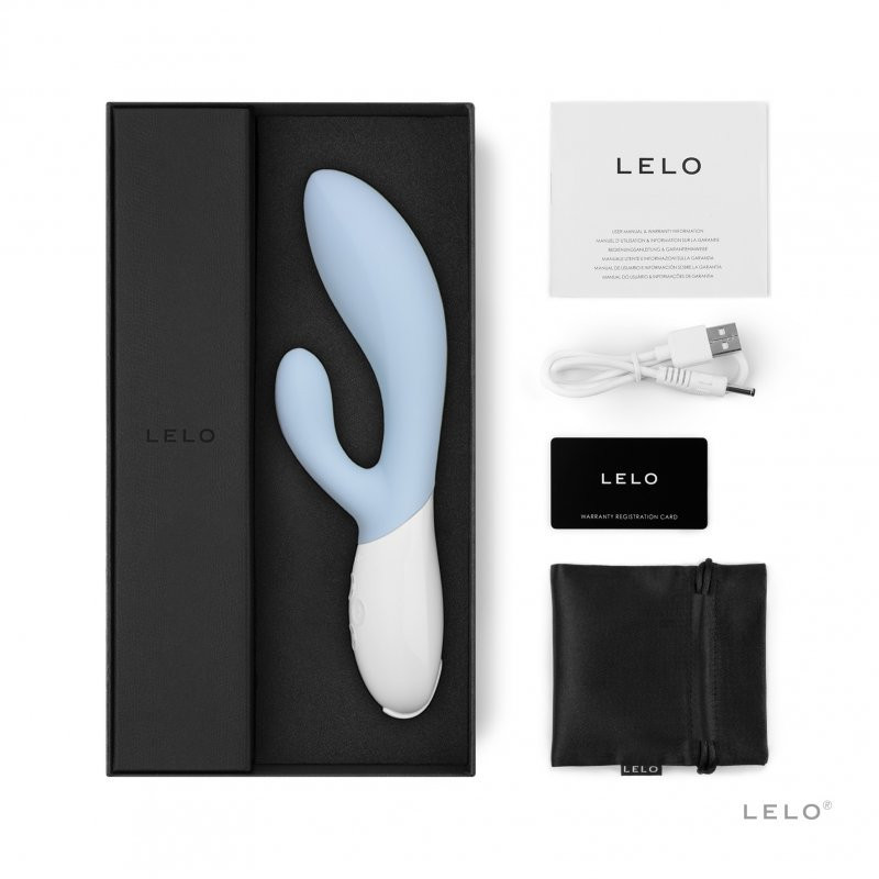Vibrador Doble Estimulación Recargable Lelo Ina 3 Seafoam