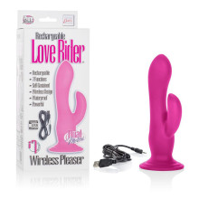 Vibrador Doble Estimulación Recargable Love Rider Dual Motors