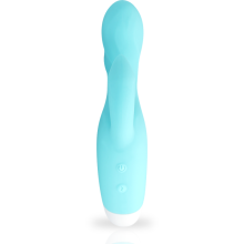 Vibrador Doble Estimulación Recargable Mia Dresde Silicona Rabbit