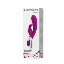 Vibrador Doble Estimulación Recargable Pretty Love Harlan