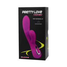 Vibrador Doble Estimulación Recargable Pretty Love Honey