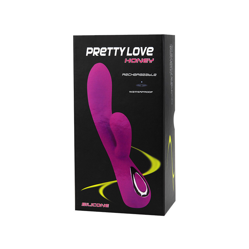 Vibrador Doble Estimulación Recargable Pretty Love Honey