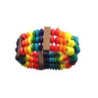 Accesorio Pulsera Cuentas Madera LGTBI
