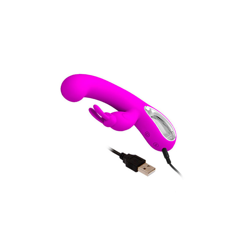 Vibrador Doble Estimulación Recargable Pretty Love Webb