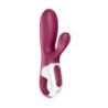 Vibrador Doble Estimulación Recargable Satisfyer Control App  Hot Bunny