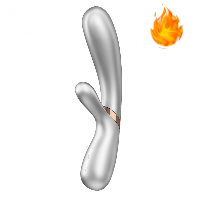 Vibrador Doble Estimulación Recargable Satisfyer Control APP  Hot Lover