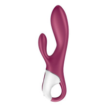 Vibrador Doble Estimulación Recargable Satisfyer Control APP Heated Affair