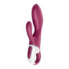 Vibrador Doble Estimulación Recargable Satisfyer Control APP Heated Affair