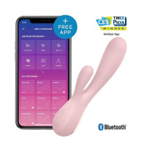 Vibrador Doble Estimulación Recargable Satisfyer Control APP Satisfyer Mono Flex