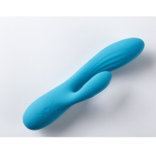Vibrador Doble Estimulación Recargable Silicona Virgite V1 Dual Vibrator