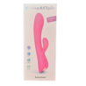 Vibrador Doble Estimulación Recargable Tapping Bunny & Clide