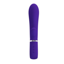 Vibrador Doble Estimulación Super Soft Silicone Thomas Pretty Love