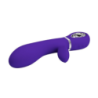 Vibrador Doble Estimulación Super Soft Silicone Thomas Pretty Love