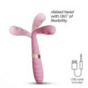 Vibrador Doble Recargable Punto G y Clítoris Pixie Crushious