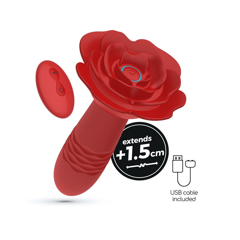 Vibrador Impulsor Recargable Control Remoto Romeo Crushious