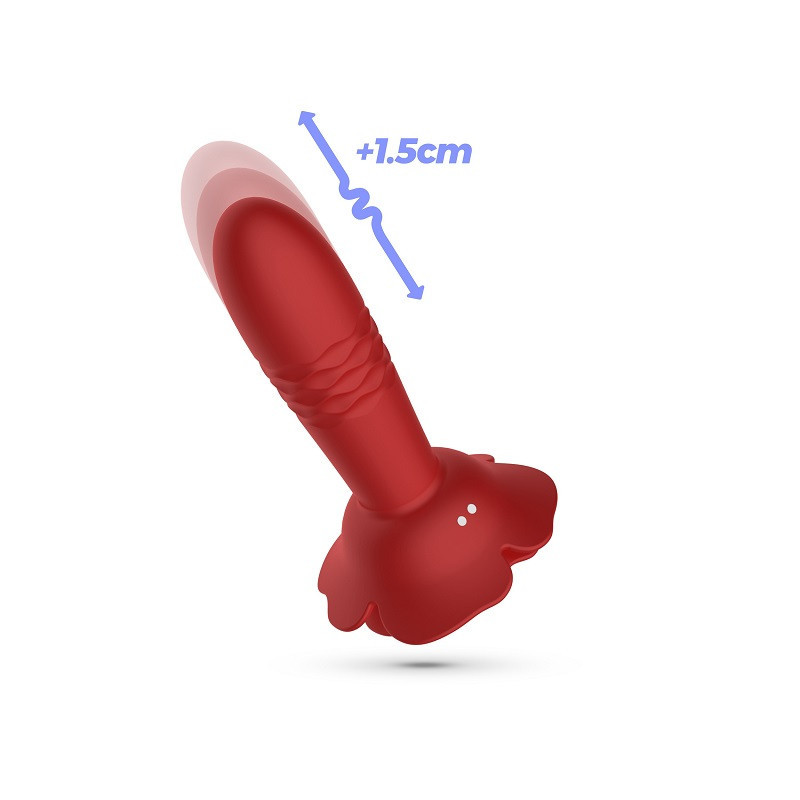 Vibrador Impulsor Recargable Control Remoto Romeo Crushious