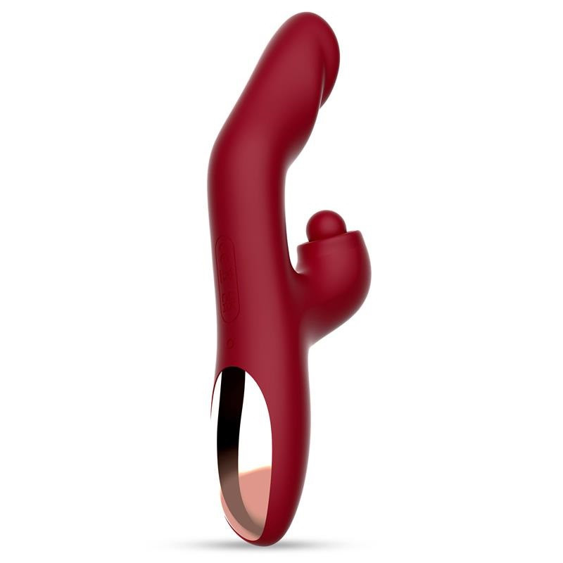 Vibrador Recargable con Calor y Hittting Action Velter