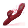 Vibrador Recargable con Calor y Hittting Action Velter