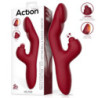Vibrador Recargable con Calor y Hittting Action Velter
