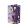 Vibrador Recargable Con Control Remoto Silexd 7 Modelo 2 Beis