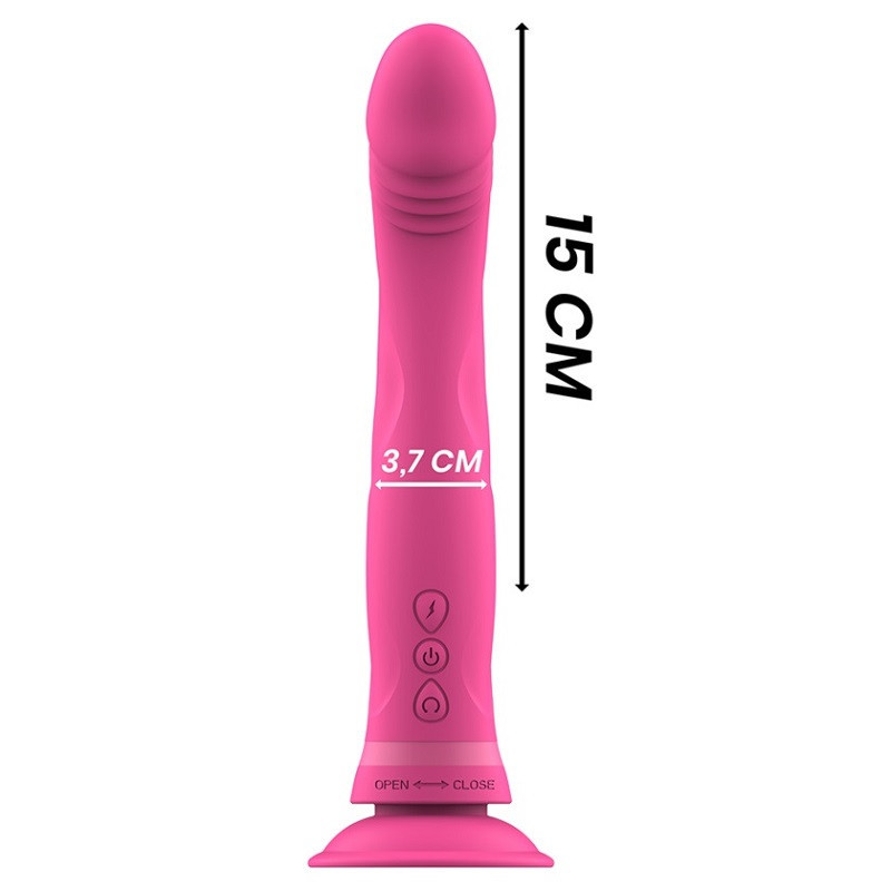 Vibrador Recargable Intense Michelangelo Con Ventosa