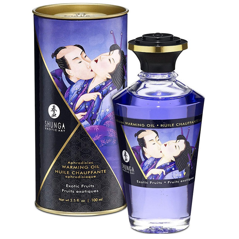 Aceite Afrodisíaco Besos Íntimos Frutas Exóticas Shunga 100 ml
