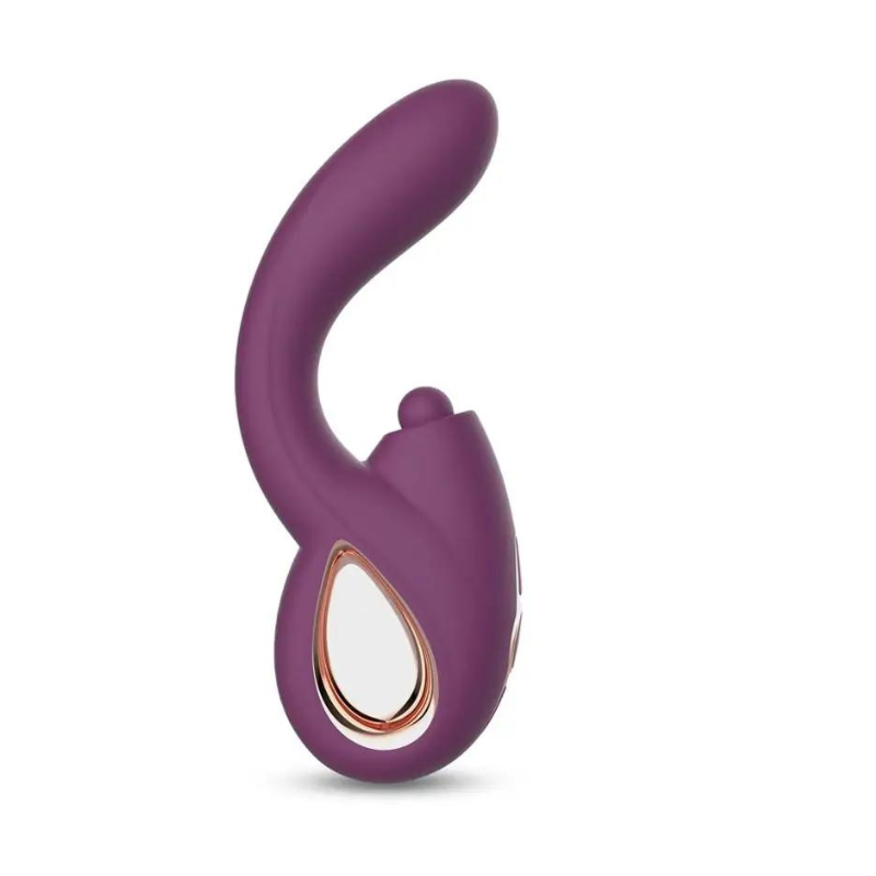 Vibrador Recargable Triple Acción con Impulsión y Hitting Action Vinca