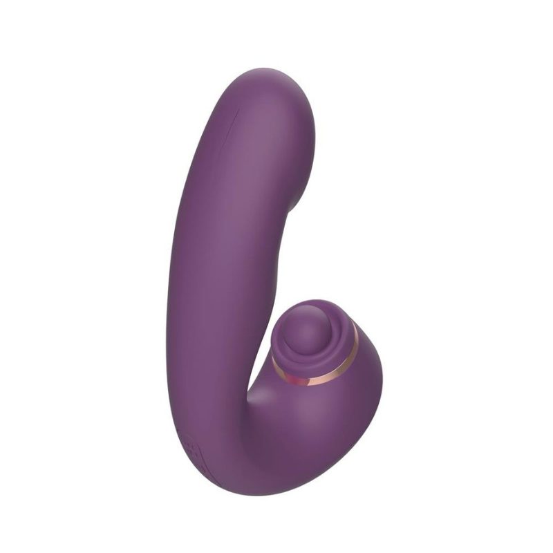 Vibrador Recargable Triple Acción Hitting/Pulsación  Action Turis