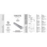 Vibrador Recargable Virgite R11 Realístico Control Remoto