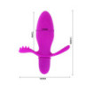 Vibrador Triple Estimulación Pretty Love Fitch