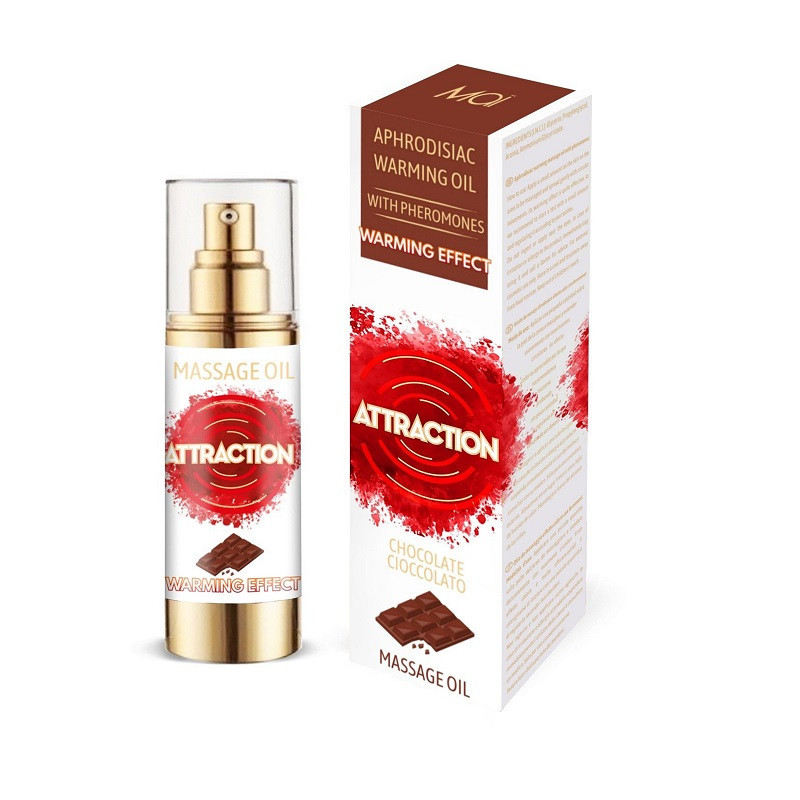 Aceite De Masaje Attraction Afrodisíaco Feromonas Calor Chocolate