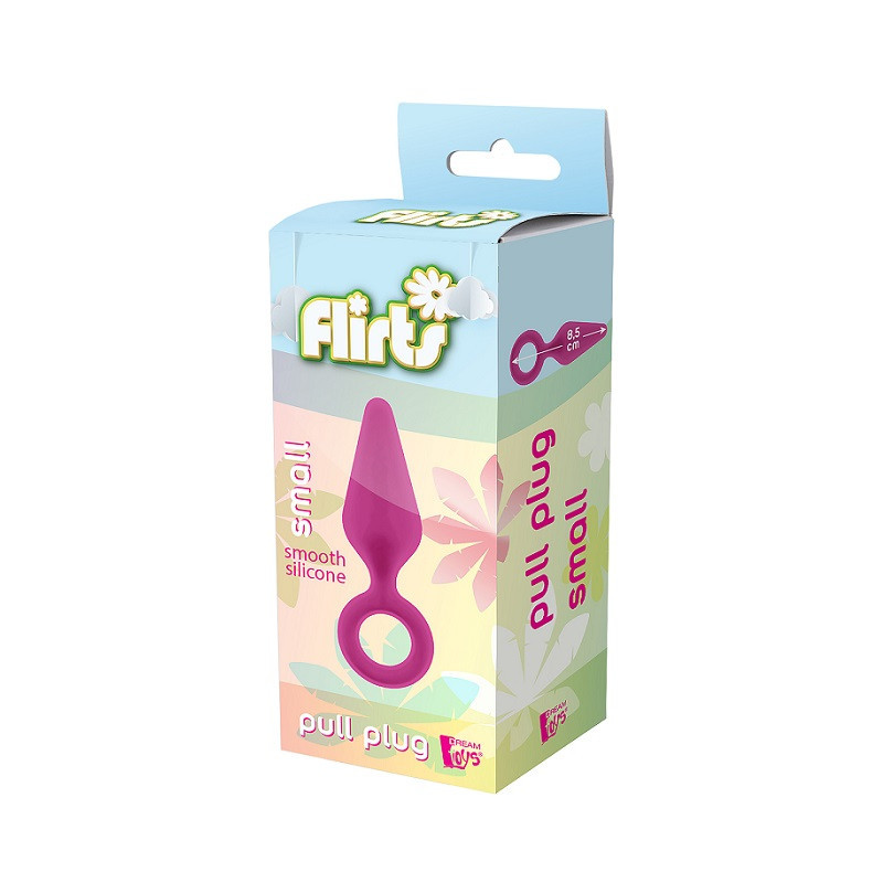 Anal Plug Dream Toys Flirts Pull Plug Talla S Rosa
