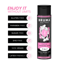 Aceite de Masaje Chicle Con Calor 3 en 1 Bruma