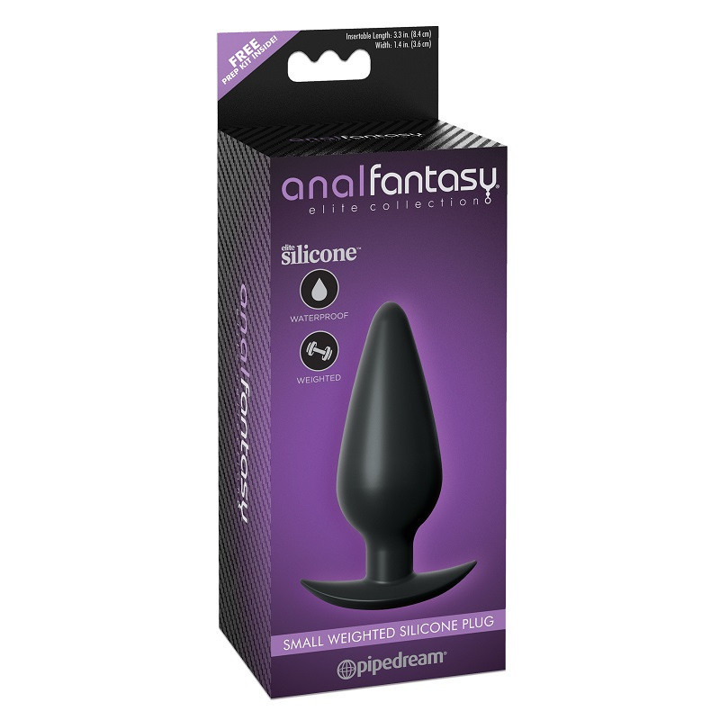 Anal Plug Silicona Weighted Anal Fantasy S