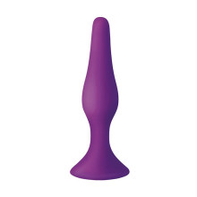 Anal Plug Succión Silicona Mai Lila Nº 34 L
