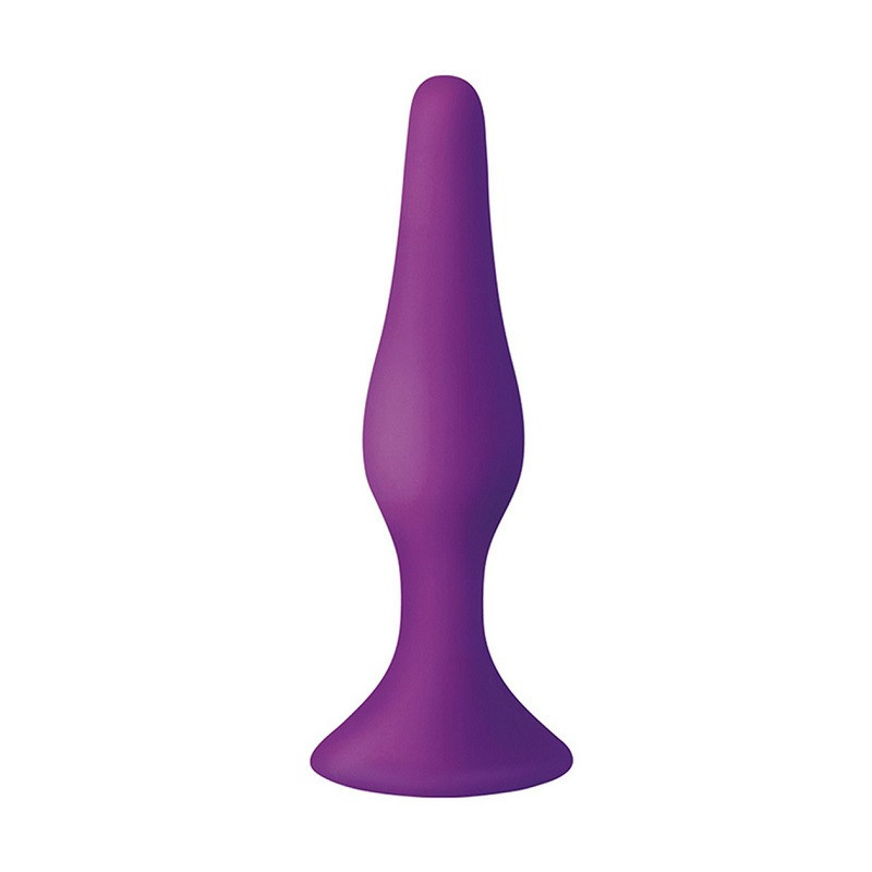 Anal Plug Succión Silicona Mai Lila Nº 34 L