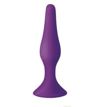 Anal Plug Succión Silicona Mai Lila Nº 35 XL