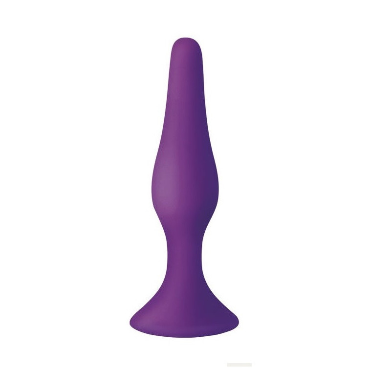 Anal Plug Succión Silicona Mai Lila Nº 35 XL