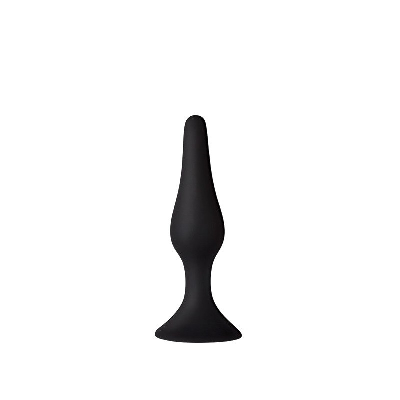 Anal Plug Succión Silicona Mai Negro Nº 33 M