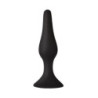 Anal Plug Succión Silicona Mai Negro Nº34 L